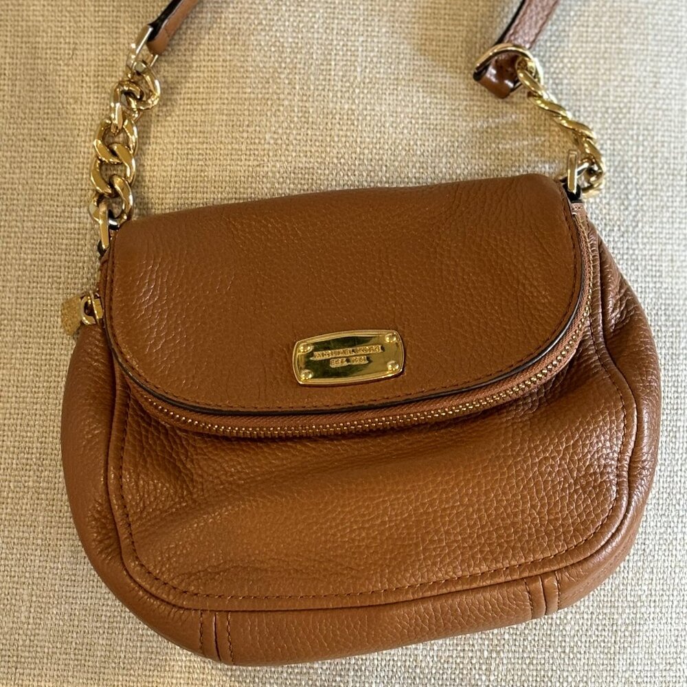 Michael Kors leather crossbody bag